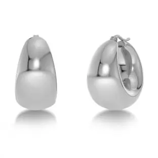 Boyd Hoops Steel - Øreringe